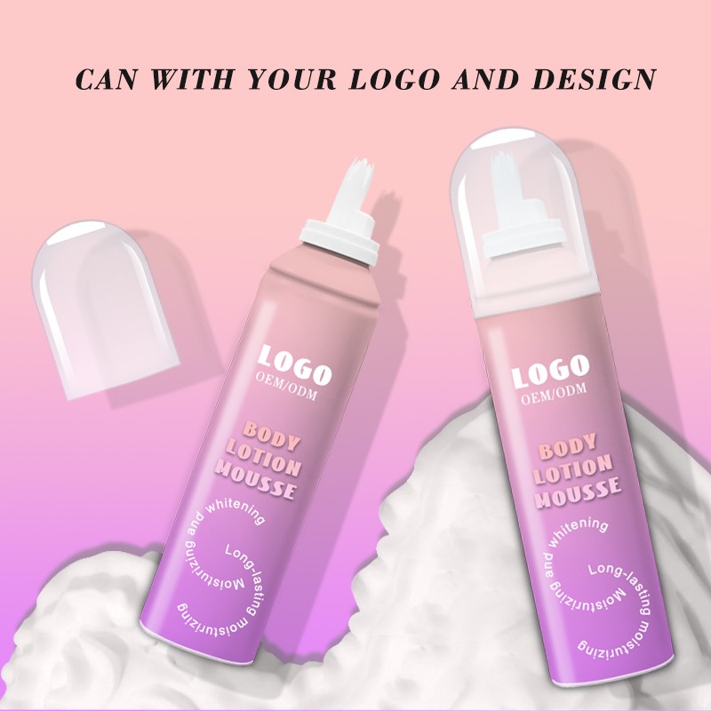 Nadat jy gebad het, is bodylotion-mousse die sleutel tot die versorging van jou vel